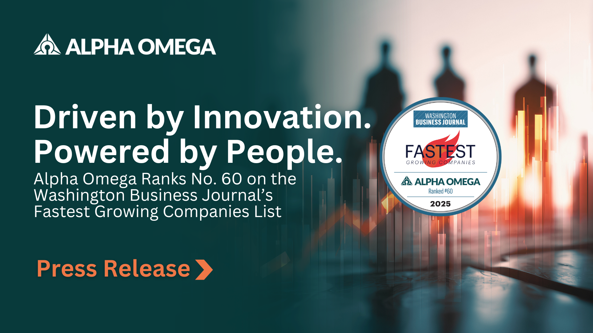 Alpha Omega Ranks No. 60 on WBJ’s 2025 Fastest Growing Companies List